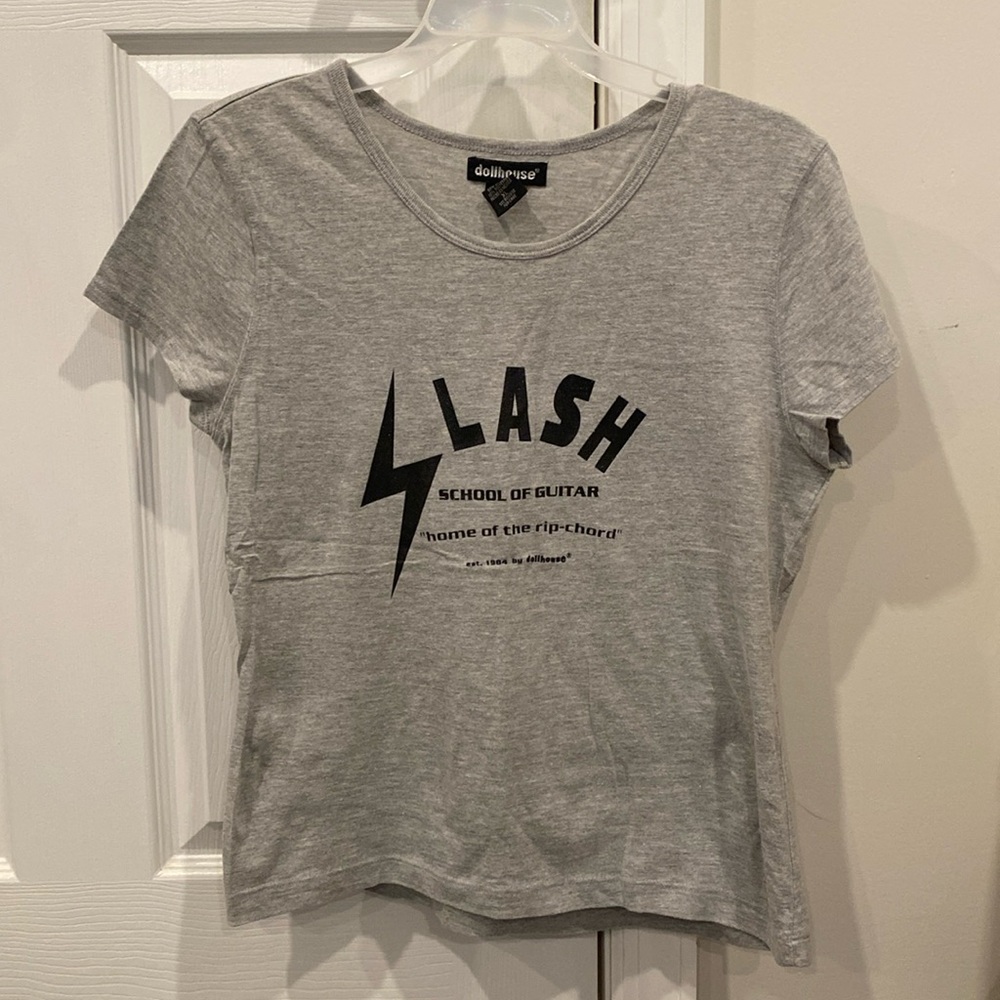 Dollhouse Guitar Tee - Juniors size XL - EUC! shirt top tops t-shirt shirts tees